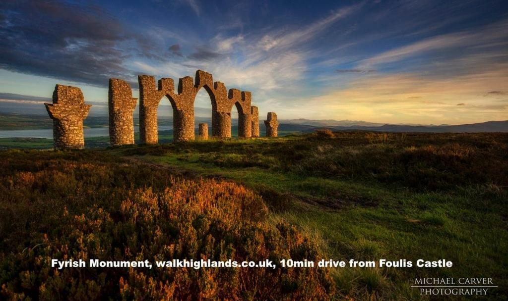 Foulis Castle Gate Lodge Evanton ภายนอก รูปภาพ