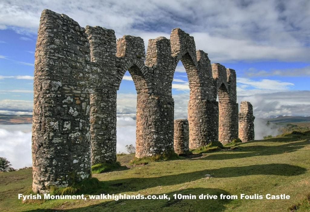 Foulis Castle Gate Lodge Evanton ภายนอก รูปภาพ
